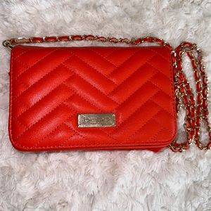 Bebe Sophia Crossbody Bright Orange